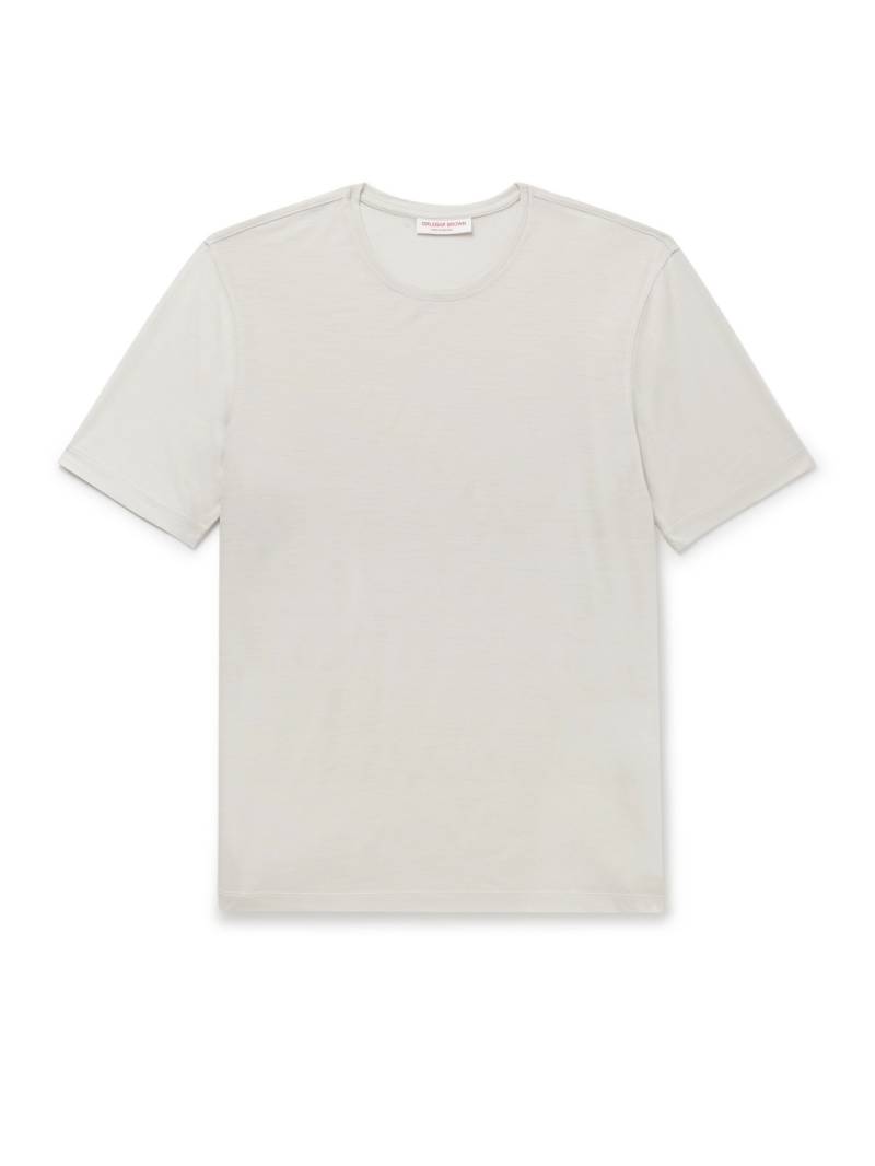 Orlebar Brown - OB-T Slim-Fit Merino Wool-Jersey T-Shirt - Men - Neutrals - M von Orlebar Brown