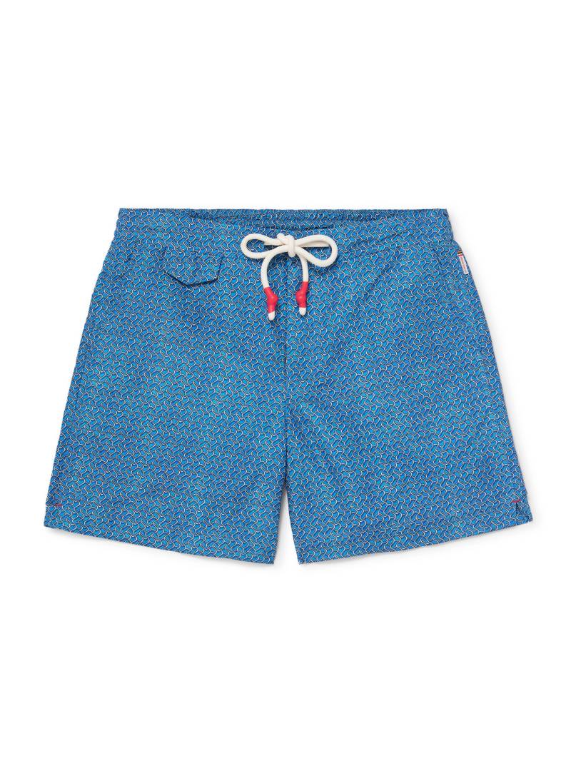 Orlebar Brown - Standard Riptide Straight-Leg Mid-Length Printed Swim Shorts - Men - Blue - UK/US 38 Orlebar Brown - Standard Riptide Straight-Leg Mid-Length Printed Swim Shorts - Men - Blue - UK/US 38 von Orlebar Brown
