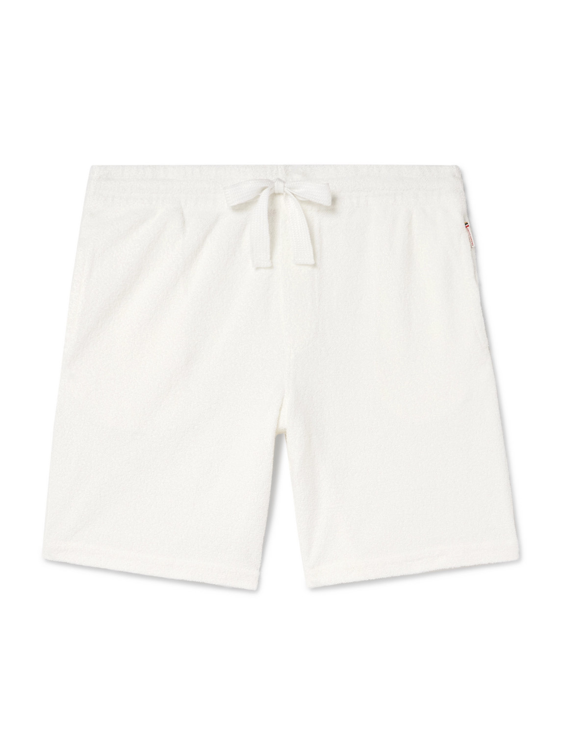 Orlebar Brown - Trevone Straight-Leg Organic Cotton-Terry Drawstring Shorts - Men - Neutrals - XXL Orlebar Brown - Trevone Straight-Leg Organic Cotton-Terry Drawstring Shorts - Men - Neutrals - XXL von Orlebar Brown