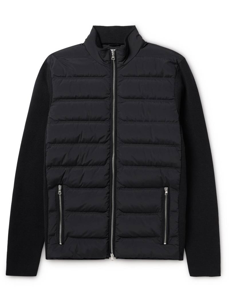 Orlebar Brown - Wallace Quilted Shell and Merino Wool Down Jacket - Men - Blue - S von Orlebar Brown