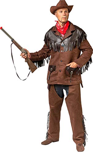 Orlob Herren Kostüm Western Jacke Karneval Fasching Gr. 54/56 von Orlob