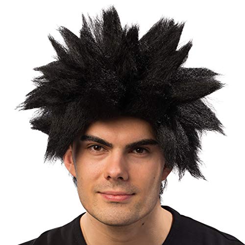 Orlob Herren Perücke Manga Karneval Fasching Party schwarz von Orlob