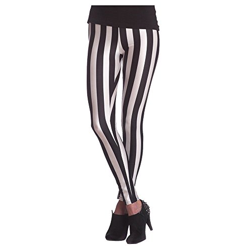 Orlob NEU Leggings gestreift, schwarz-weiß, Größe L-XL von Orlob