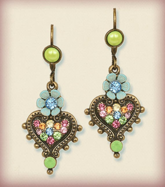 Orly Zeelon Jewelry - Die Herzförmige Anhänger Ohrringe Messy Kokette von OrlyZeelon