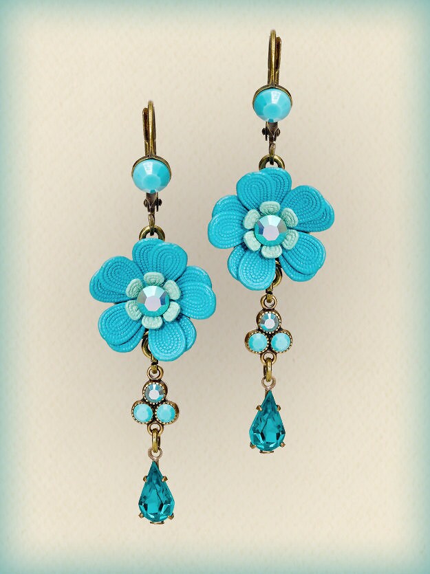 Orly Zeelon Multi Blütenblätter Ohrringe - Quaste Alltags Schmuck Geschenk Für Sie 207601-1000 Messy Coquette von OrlyZeelon