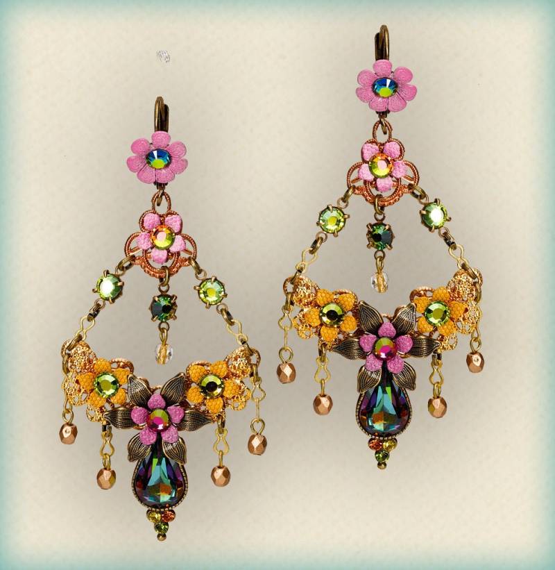 Sonderfarbe Oder Wie Abgebildet - 2 Farbig The Boat Swing Ohrringe 208803-4170 Orly Zeelon Messy Coquette von OrlyZeelon