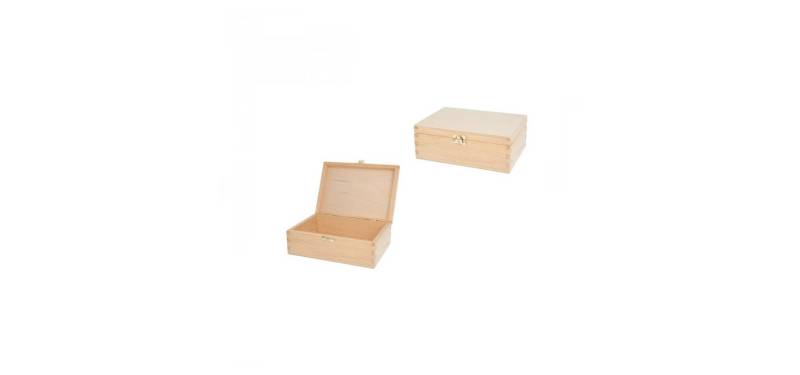 Holz Schatzkästchen Zum Bemalen | 22x16x8 Geschenke Box Holz-Schatulle Schatzkiste Holzkästchen Holz Schatzkästchen Zum Bemalen | 22x16x8 Geschenke Box Holz-Schatulle Schatzkiste Holzkästchen von OrnamentaTua