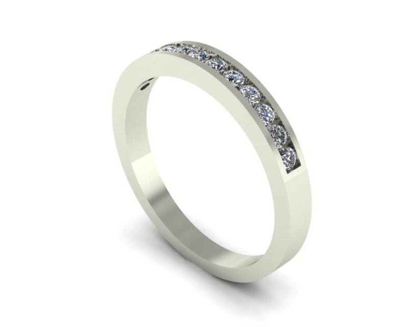 Frauen-Chain-Set Diamant Ehering 4000-17 Mrc798 von OroMaya