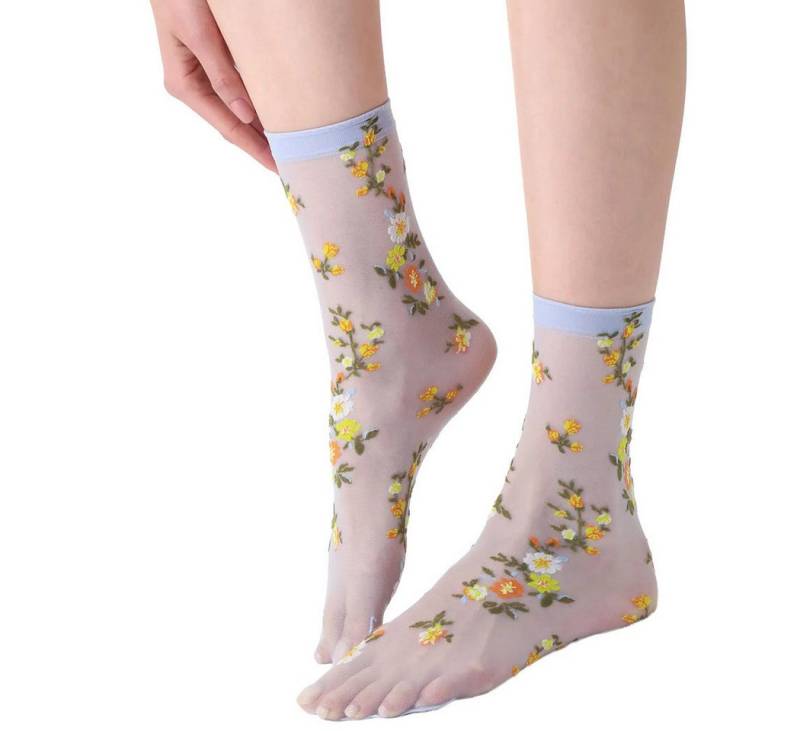 Oroblú Basicsocken Embroidery (Packung, 1-Paar, 1 Paar) elegant von Oroblú