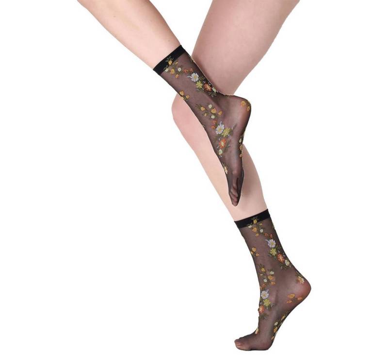 Oroblú Basicsocken Embroidery (Packung, 1-Paar, 1 Paar) elegant von Oroblú