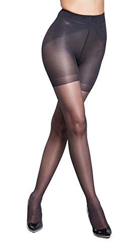 Oroblu Damen 1 Paar Shock Up Light 20 Denier Bottom Lifting Shaping Strumpfhosen Schwarz Extra Large von Oroblu