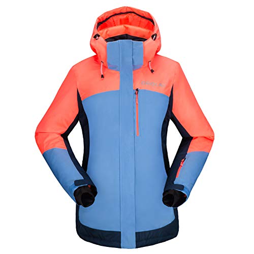 Orolay Damen Winter Skijacke Wasserdichte Schnee Wintermäntel Rot S von Orolay