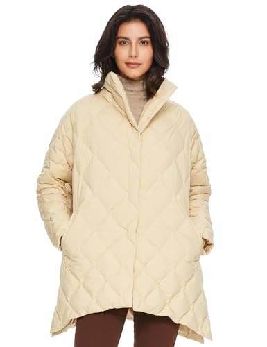Orolay Leichte Gesteppte Wattierte Damenjacke Lockerer Übergangs-Puffermantel Winter Herbst Frühling Khaki XL von Orolay