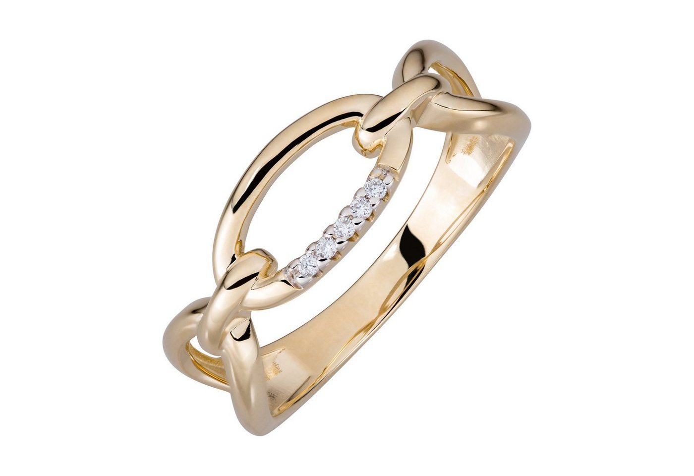 Orolino Fingerring 585/- Gelbgold Brillant von Orolino