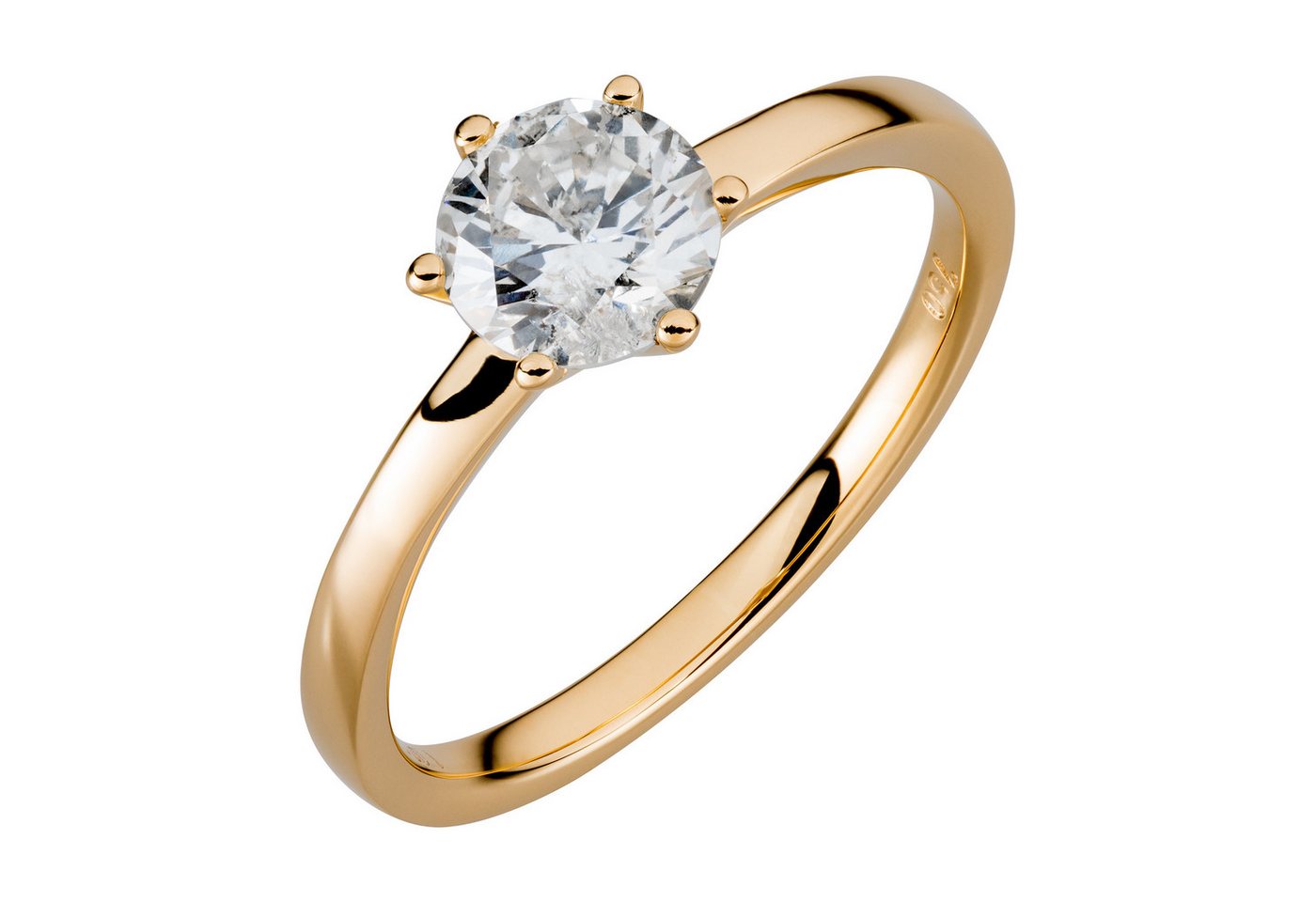 Orolino Fingerring 750/- Gelbgold 1 Brill. 1,0 ct. von Orolino