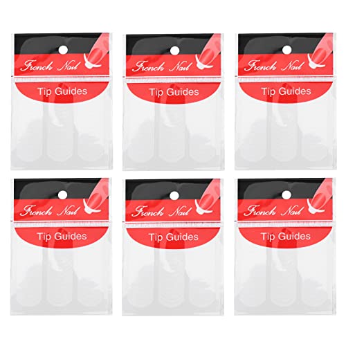 Orolotay 6 Packung von 48 Nagel Kunst Franzoesisch Manikuere Spitze Guides Aufkleber Orolotay 6 Packung von 48 Nagel Kunst Franzoesisch Manikuere Spitze Guides Aufkleber von Orolotay