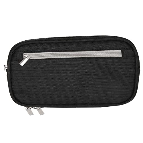 Orolotay MäPpchen, Groß Volumige MäPpchen Beutel Halter Kosmetik Make-Up Beutel Kabel Beutel Beutel mit Mehreren FäChern für SchüLer BüRo Erwachsene, Schwarz von Orolotay