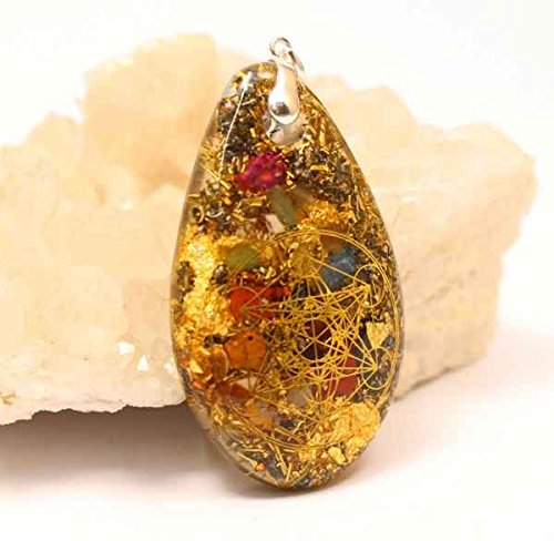 Orgonit Tropfen Amulett Metatron mit Sugilith, Schungit an 925er Silberöse I 100% echtes Orgonit Amulett I Schutz unterwegs gegen EMF, 5G, Haarp, Funkstrahlung I echte Orgonenergie für mehr Harmonie Orgonit Tropfen Amulett Metatron mit Sugilith, Schungit an 925er Silberöse I 100% echtes Orgonit Amulett I Schutz unterwegs gegen EMF, 5G, Haarp, Funkstrahlung I echte Orgonenergie für mehr Harmonie von Orpanit