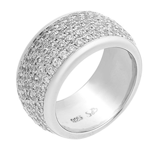 Orphelia Alvina Damenring Silber Micro Pave ZIRKONIA ZR-3515/52 von Orphelia