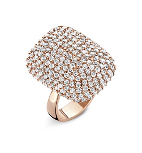 Alvina Damen Ring Silber R-13436/50, Rosa (rose gold), 50 (15.9) von Orphelia