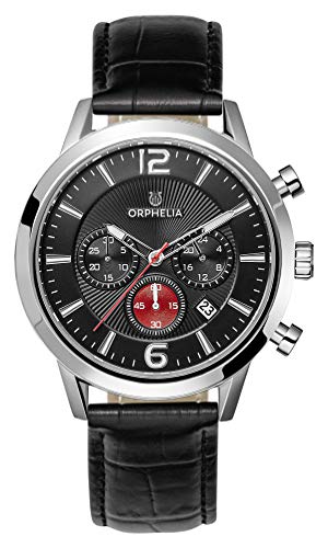 Orphelia HerrenArmbanduhr Chronograph Quarz Leder OR81802 von Orphelia