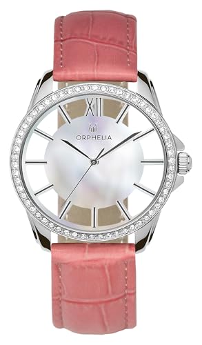 ORPHELIA DamenArmbanduhr Analog Quarz Leder OR11806 von Orphelia