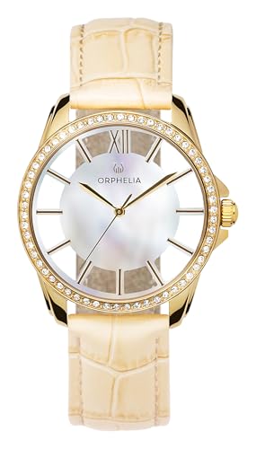 ORPHELIA DamenArmbanduhr Analog Quarz Leder OR11807 von Orphelia