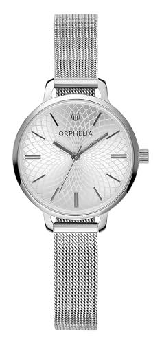 Orphelia Damen Analog Uhr Pixi mit Edelstahl Armband Silber von Orphelia