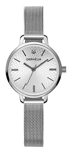 Orphelia Damen Analog Uhr Pixi mit Edelstahl Armband Silber von Orphelia