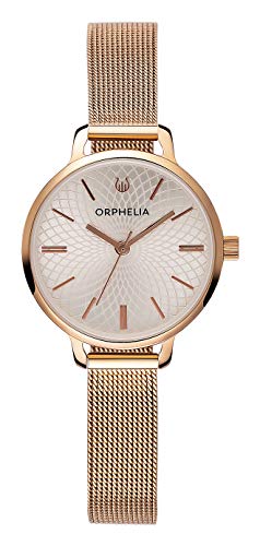 Orphelia Damen Analog Uhr Pixi mit Edelstahl Armband roségold von Orphelia