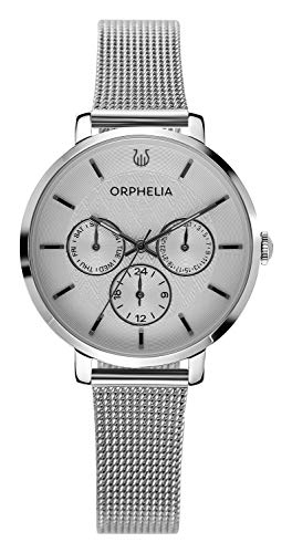 Orphelia Damen Multi Zifferblatt Uhr Derby mit Mesh Edelstahl Armband von Orphelia