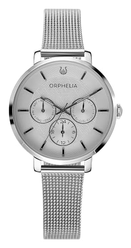 Orphelia Damen Multi Zifferblatt Uhr Derby mit Mesh Edelstahl Armband von Orphelia