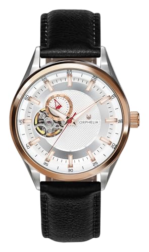 ORPHELIA HerrenArmbanduhr Analog Automatik Leder OR91802 von Orphelia