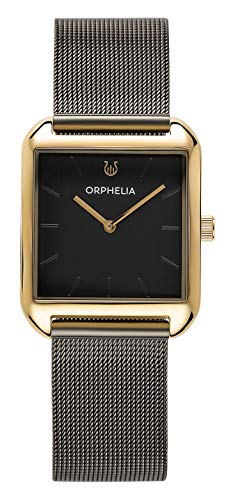 Orphelia Damen Analog Uhr Olivia mit Edelstahl Armband Gun von Orphelia