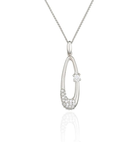 Orphelia Damen-Anhänger mit kette 925 Sterlingsilber mit Zirkonia PEN-2082 von Orphelia