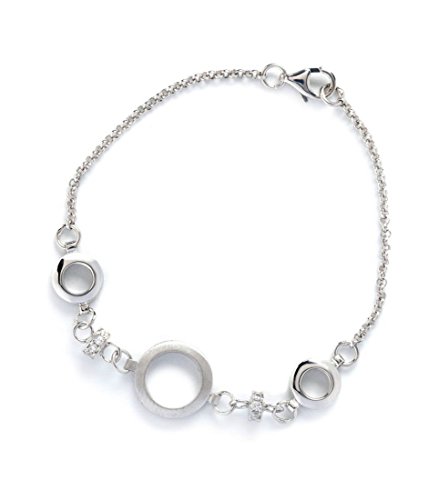 Orphelia Damen-Armband 925 Silber rhodiniert Zirkonia weiß Brillantschliff 18.5 cm - ZA-1007 von Orphelia