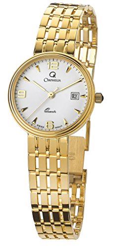 Orphelia Damen Armbanduhr Analog Quarz Gelbgold MON-7078/1 von Orphelia
