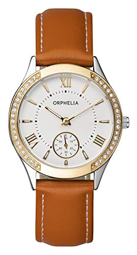 Orphelia Damen-Armbanduhr MasterGlam Analog Quarz Leder von Orphelia