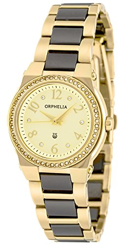 Orphelia Damen-Armbanduhr Bellevue Analog Quarz Keramik von Orphelia