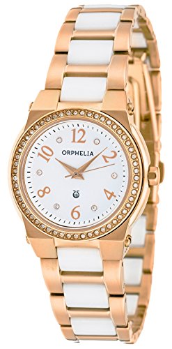 Orphelia Damen-Armbanduhr Bellevue Analog Quarz Keramik von Orphelia