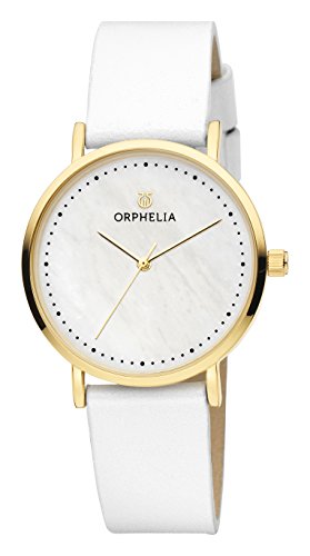 Orphelia Damen-Armbanduhr Fronte di marmo Analog Quarz Leder von Orphelia