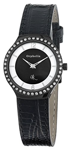 Orphelia Damen-Armbanduhr Glamour Analog Quarz Leder von Orphelia