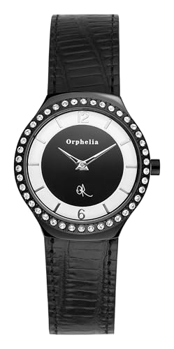 Orphelia Damen-Armbanduhr Glamour Analog Quarz Leder von Orphelia