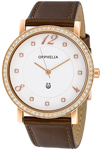 Orphelia Damen-Armbanduhr Lady Provence Analog Quarz Leder von Orphelia