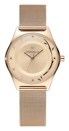 Orphelia Damen-Armbanduhr Opulent Chic Analog Quarz Edelstahl von Orphelia