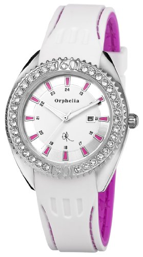 Orphelia Damen-Armbanduhr Playful Analog Quarz Silikon von Orphelia