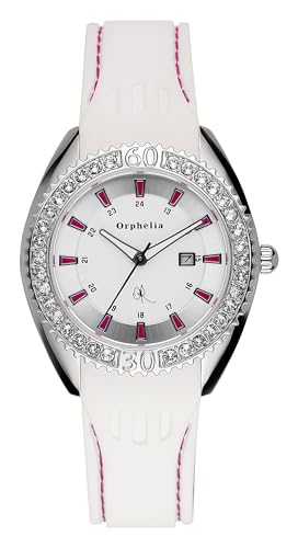 Orphelia Damen-Armbanduhr Playful Analog Quarz Silikon von Orphelia