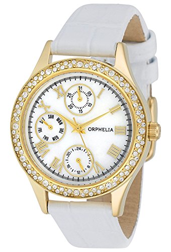 Orphelia Damen-Armbanduhr Scilla Analog Quarz Leder von Orphelia
