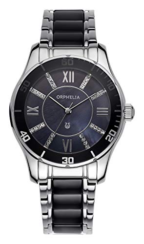 Orphelia Damen-Armbanduhr Spirit Analog Quarz Keramik Edelstahl von Orphelia