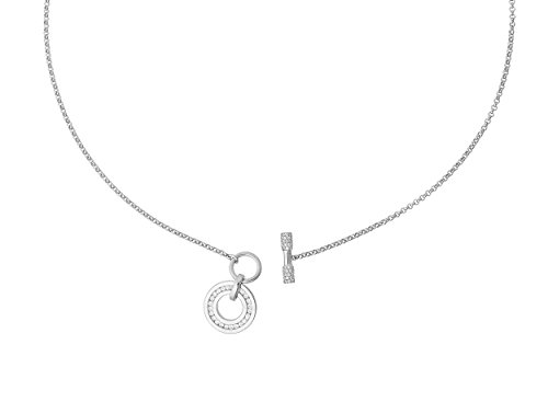 Orphelia Damen-Halsband 925 Sterling rhodiniert Zirkonia Silber ZK-2781 von Orphelia